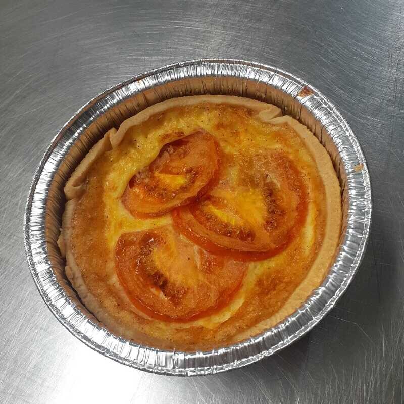 Goat�s Cheese & Tomato Quiche