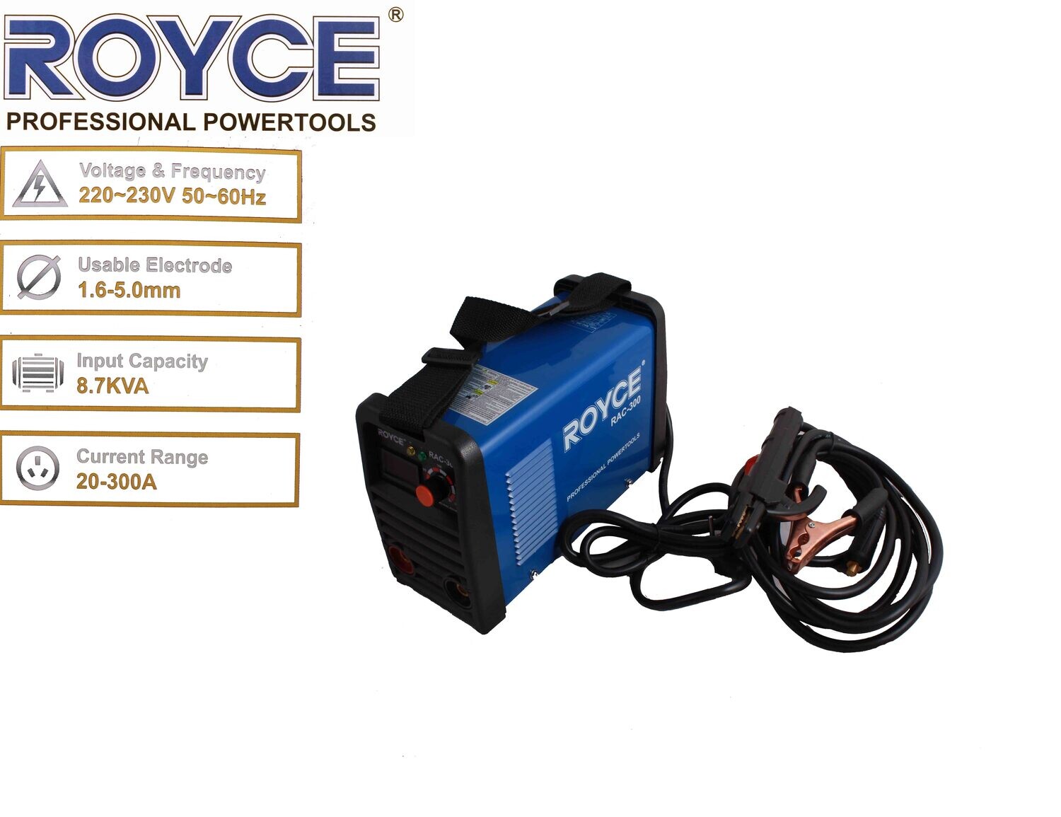ROYCE Եռակցման ապարատ RAC-300 A (RAC 03 50-6)