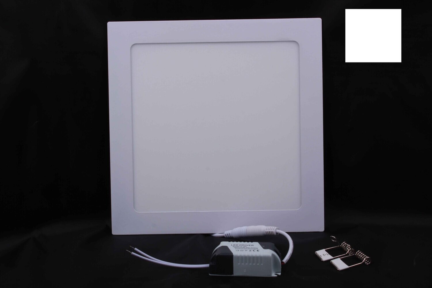 Էլ.պլաֆոն քառակուսի 6W LED (սպիտակ)