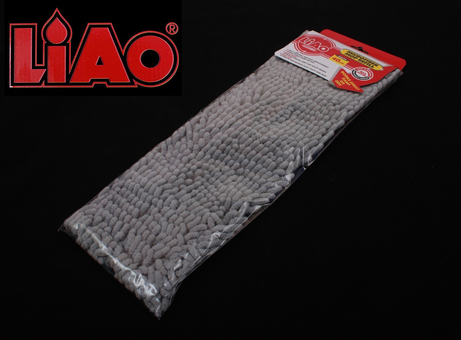 Liao հատակի մաքրիչի շոր թրթուրաձև(синель)  40սմ-ի