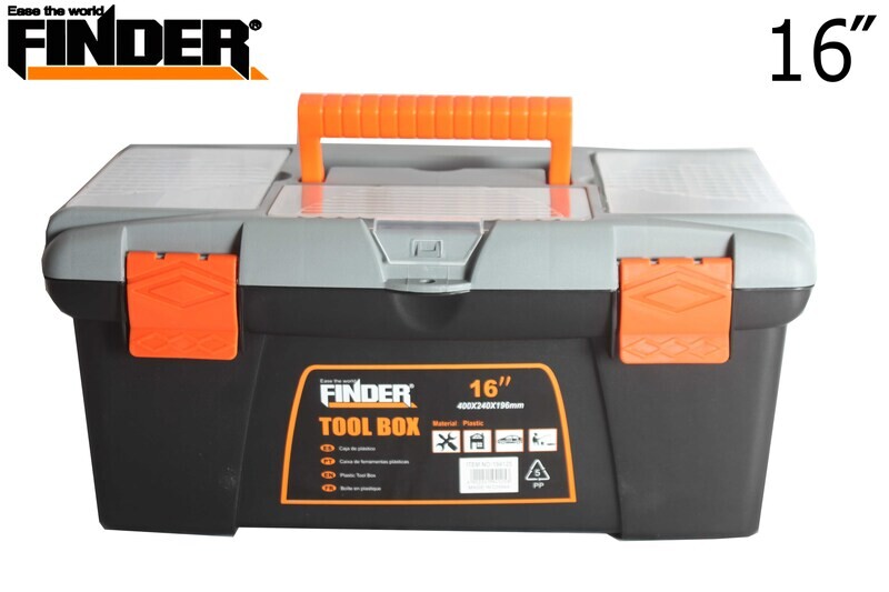 FINDER Գործիքների պլաստմասե արկղ (400*240*196մմ) 16՛՛ QX194125