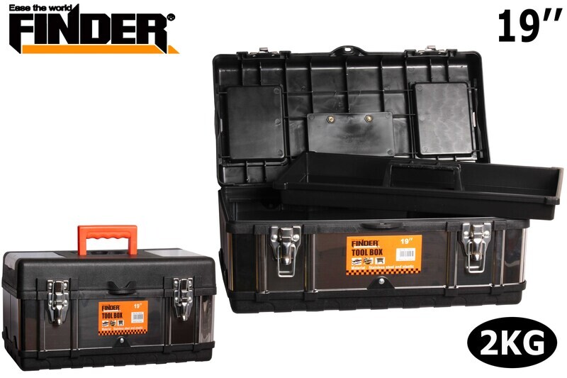 FINDER Գործիքների պլաստմասե արկղ  (440*220*200մմ)19՛՛ QX194205