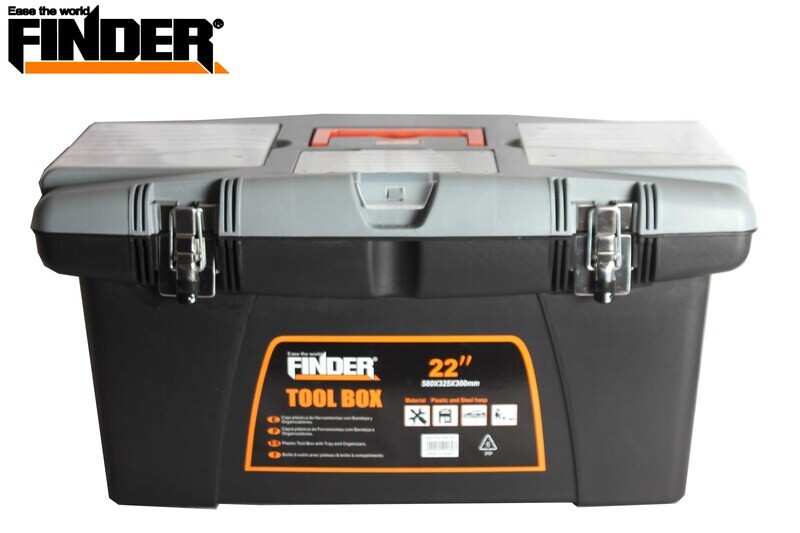 FINDER Գործիքների պլտաստմասե արկղ (580*325*300մմ) 22&quot; QX194130
