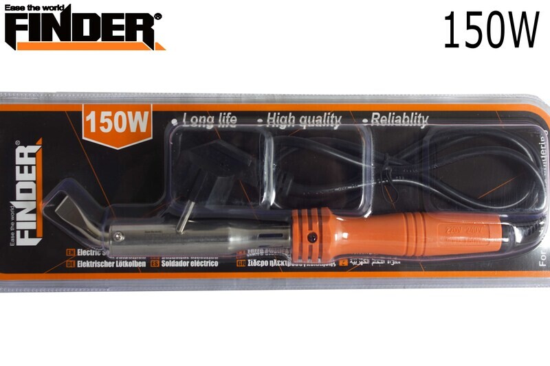 FINDER  Էլ.պայալնիկ սպիտակ թեք տափակ ծայրով 150W(550երկաթ) DG194830P