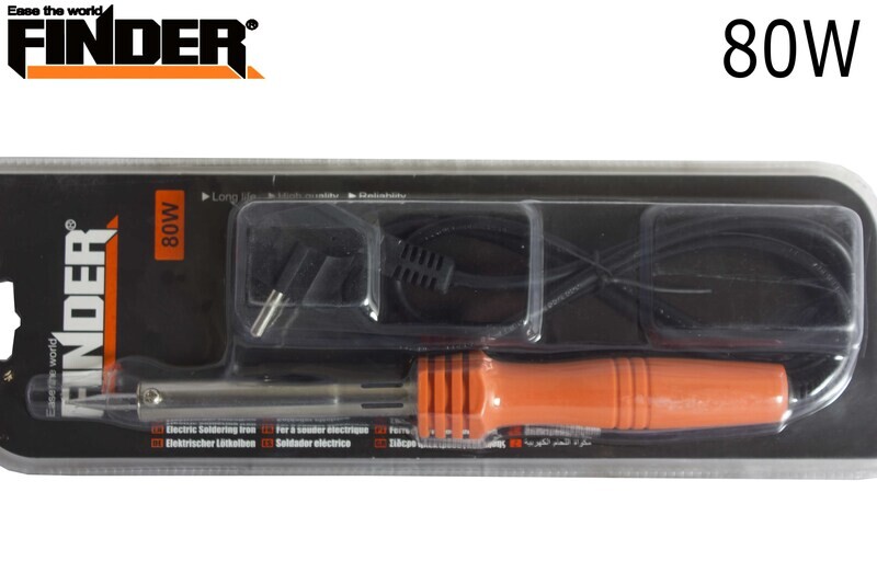 FINDER  Էլ.պայալնիկ սպիտակ սուր ծայրով 80W(550երկաթ) DG194812P