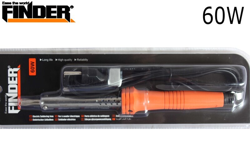 FINDER Էլ.պայալնիկ սպիտակ ուղիղ տափակ ծայրով 60W(550երկաթ) DG194819P