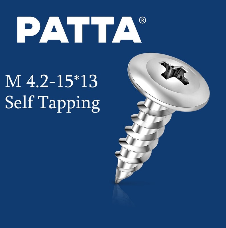 PATTA Պտուտակ գիպսակարտոնի պրոֆիլի սուր M4.2-15*13