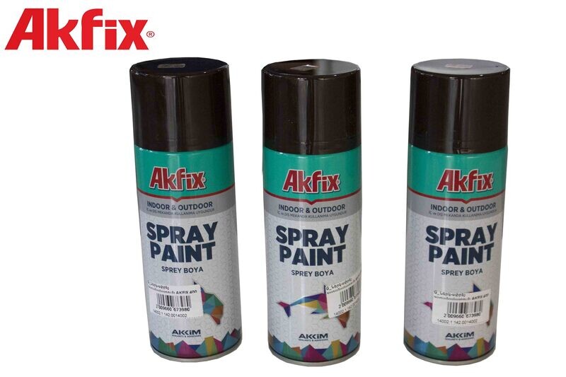 G_Ներկ-սփրեյ շագանակագույն AKFIX 400 մլ_G
