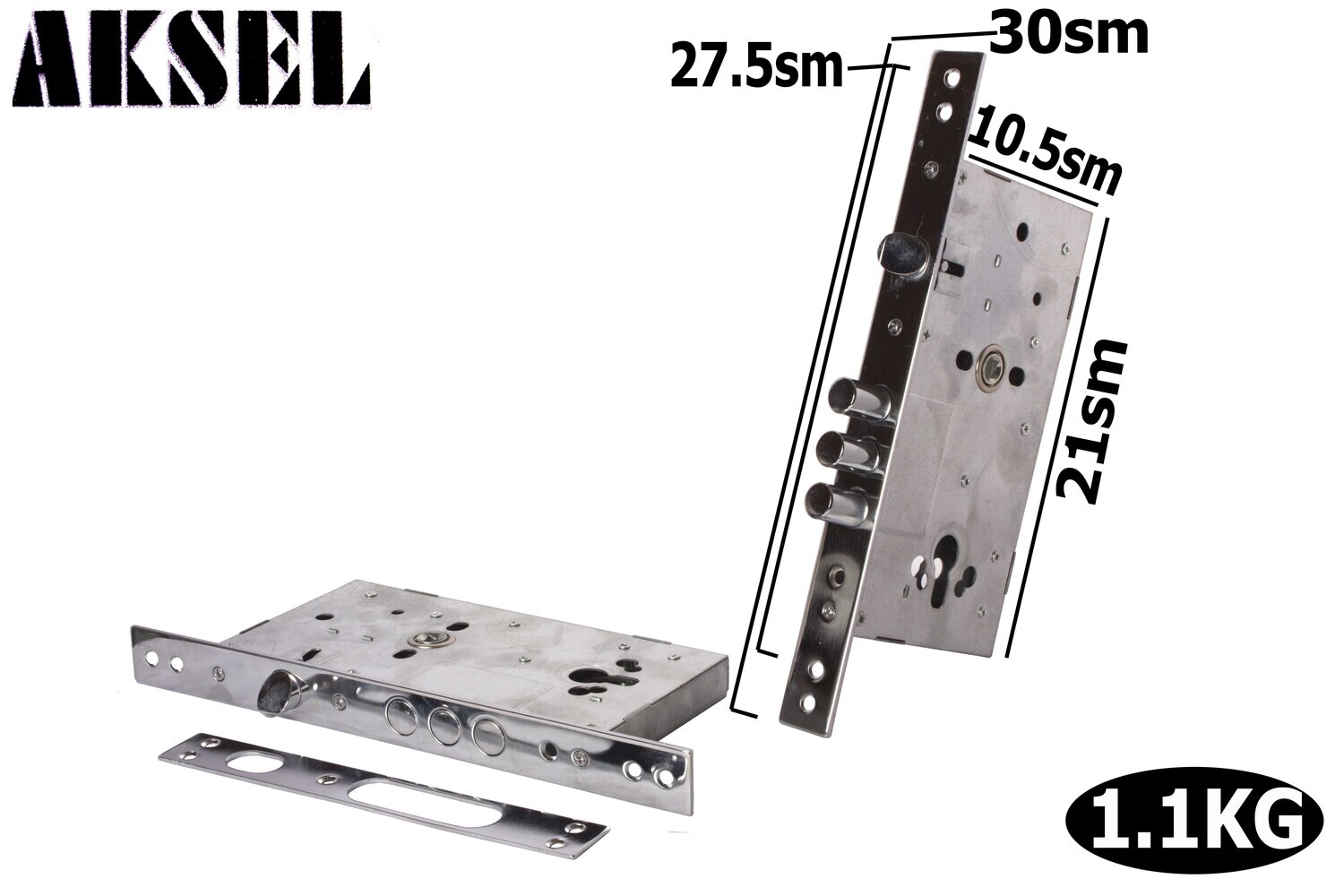 Դռան փականի մեխանիզմ Aksel 252 RL-C