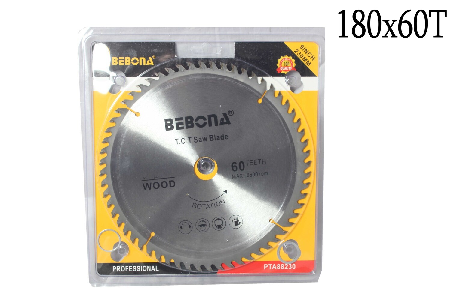 Փայտի դիսկ BEBONA 180x60T (5-46)