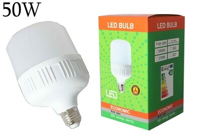 E_Էլ.լամպ LED BULB 50W E27 6500K (սպիտակ)_E