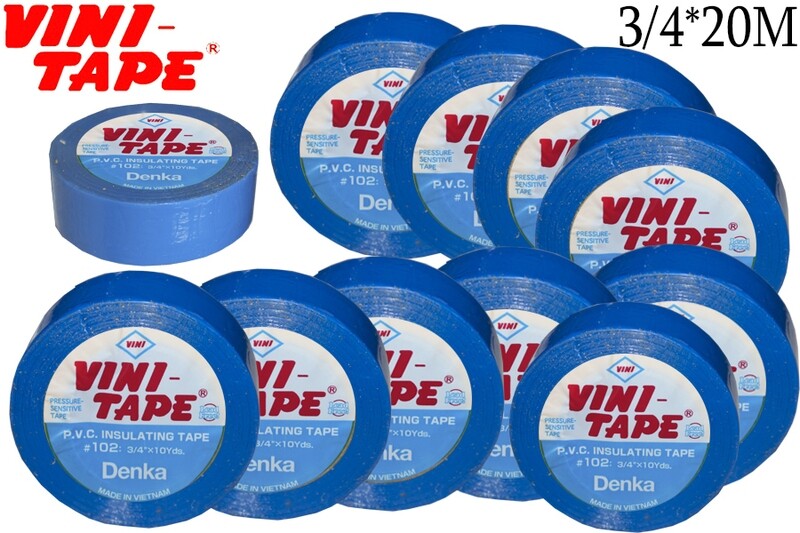 Ժապավեն մեկուսիչ VINI TAPE օրիգինալ կապույտ 20մ