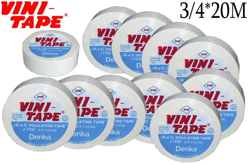 Ժապավեն մեկուսիչ VINI TAPE օրիգինալ սպիտակ 20մ