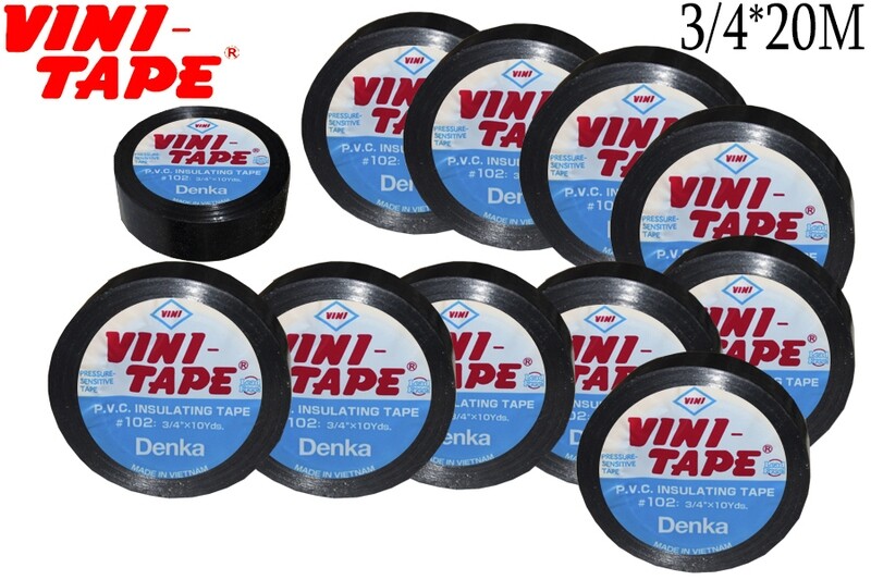 Ժապավեն մեկուսիչ VINI TAPE օրիգինալ սև 20մ