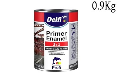 Delfi 3/1 Սպիտակ գրունտ-էմալ 0․9կգ