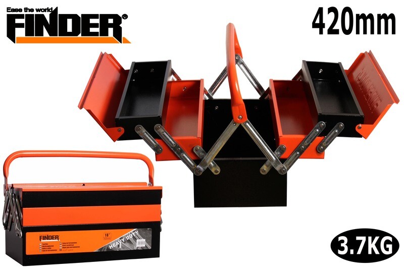 FINDER Գործիքների մետաղյա արկղ (420*210*200մմ) 18&#39;&#39;  QX194134