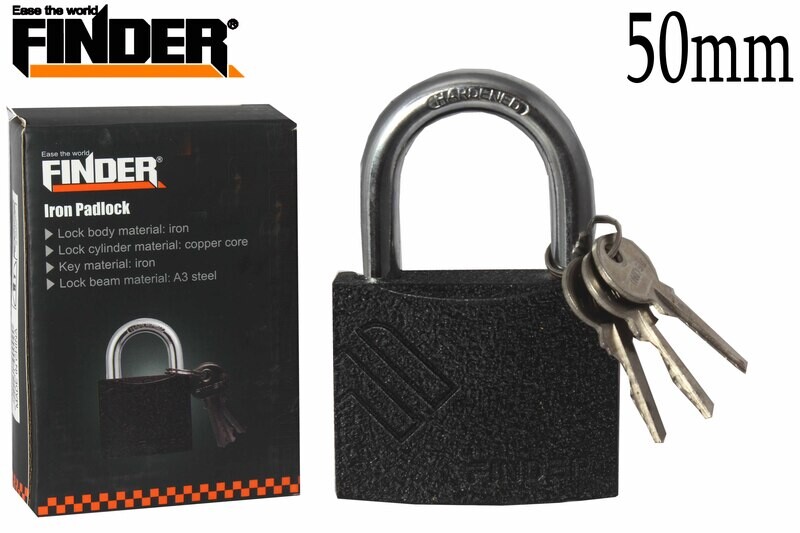 FINDER Փական կախովի 50մմ 199007