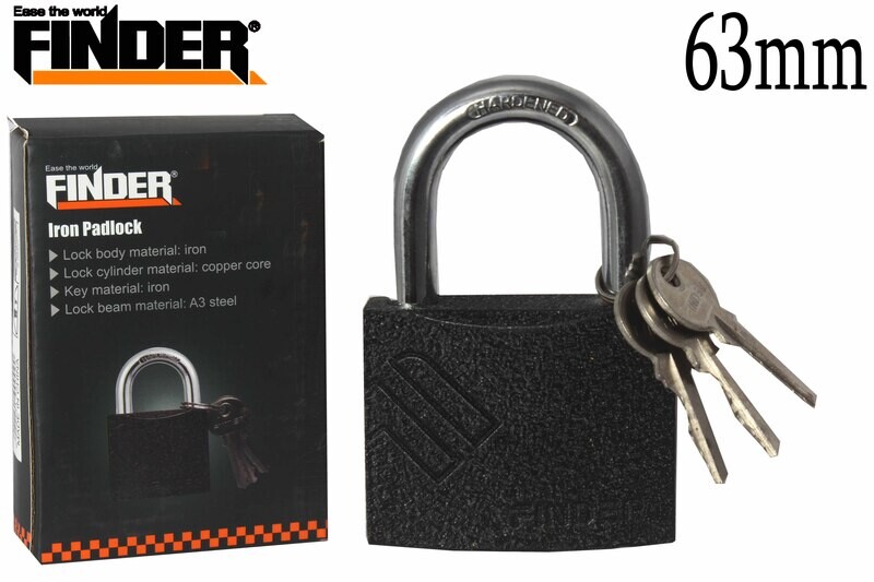 FINDER Փական կախովի 63մմ 199008