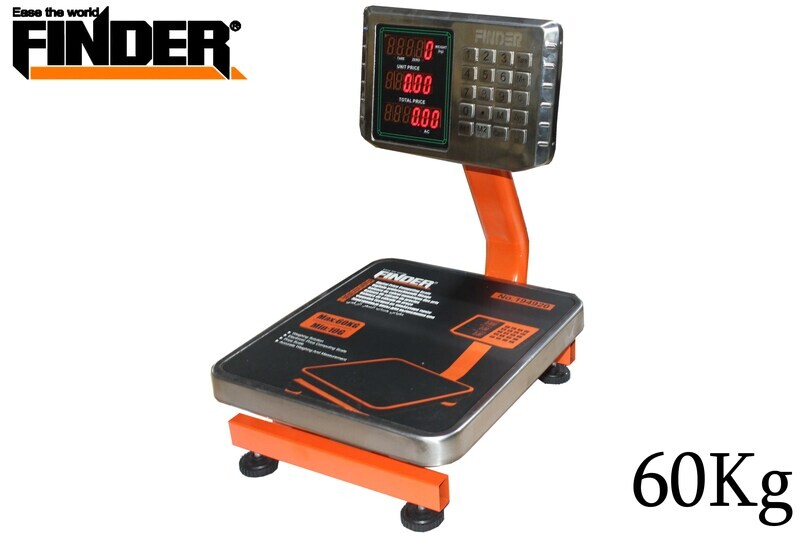 FINDER Էլ կշեռք 60կգ 30*34սմ 194920