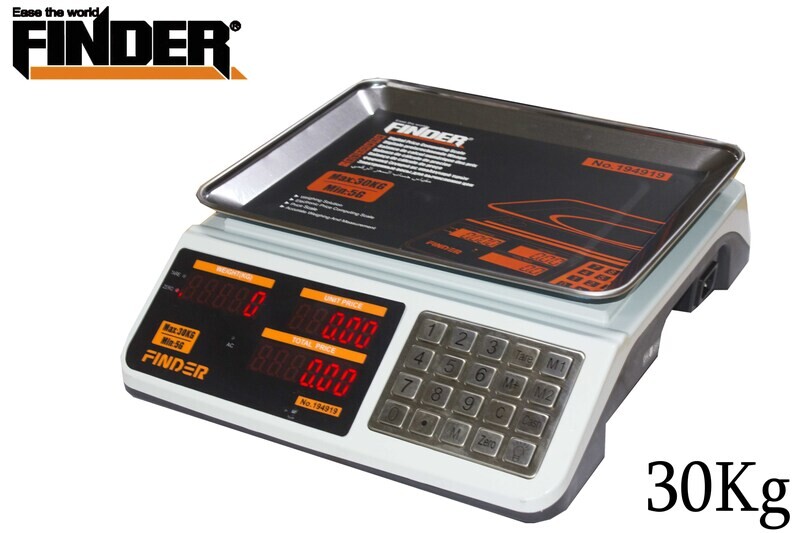 FINDER Էլ կշեռք 30կգ 24*33սմ 194919