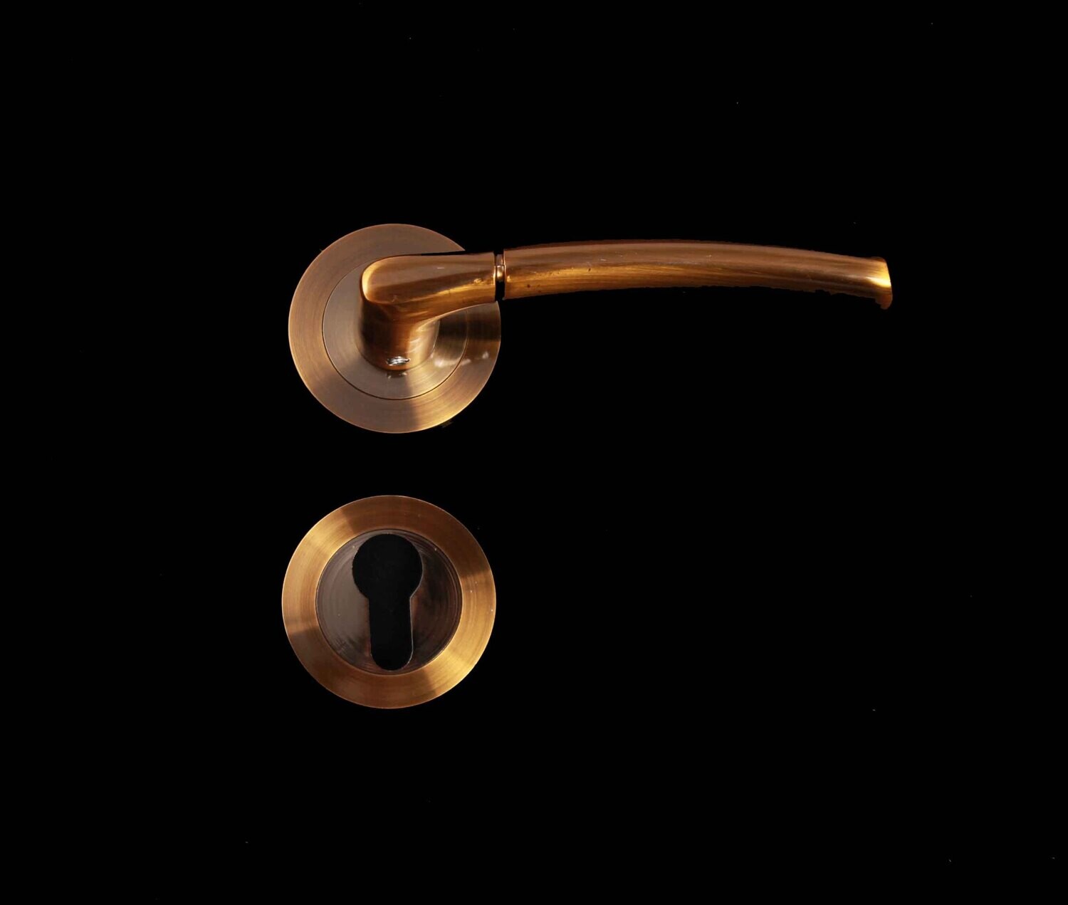 Դռան բռնակ (2 կտոր,ոսկեգույն) Z53-L8122 CFPZ