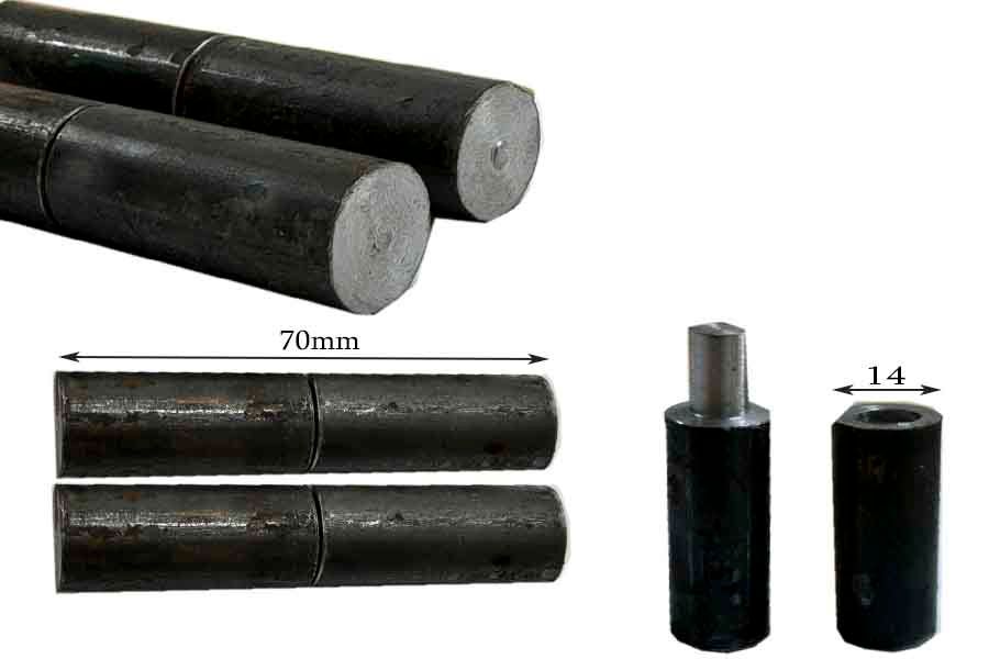 Դռան ծխնի հղկված 14*70մմ