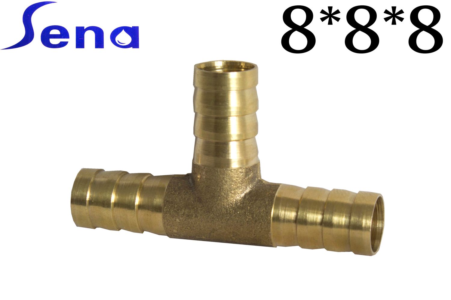 SENA Միացում (штуцер) 8*8*8** (HJ-8632)