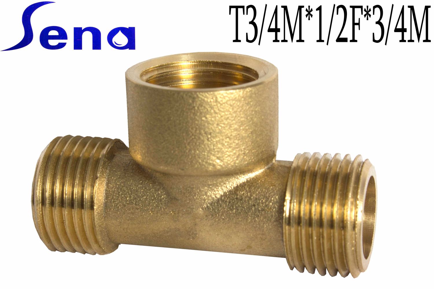 SENA Եռաբաշխիկ (тройник) T3/4M*1/2F*3/4M (HJ-8613)