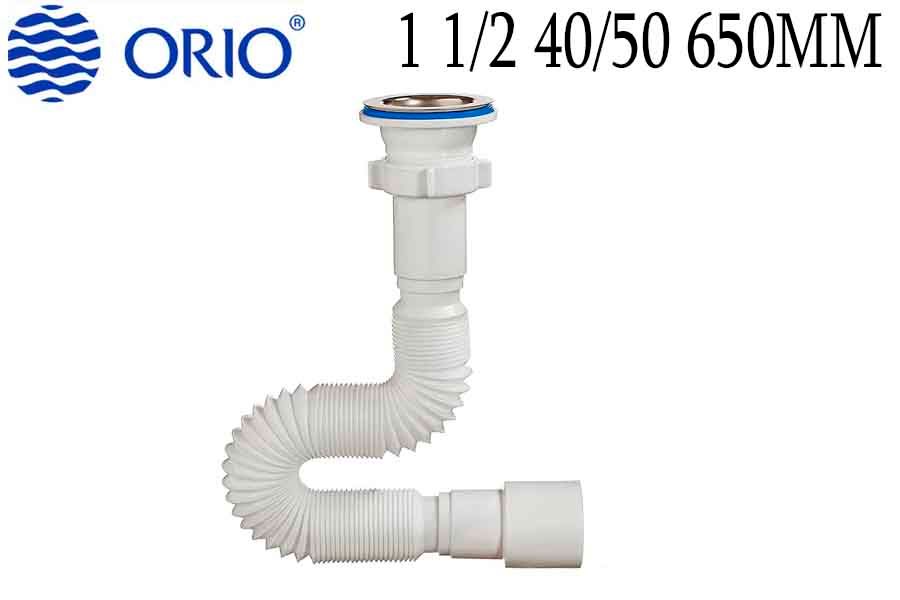 Orio Գլխիկ Սիֆոնի գոֆրեյով 1 1/2 40/50 650մմ  A-3015