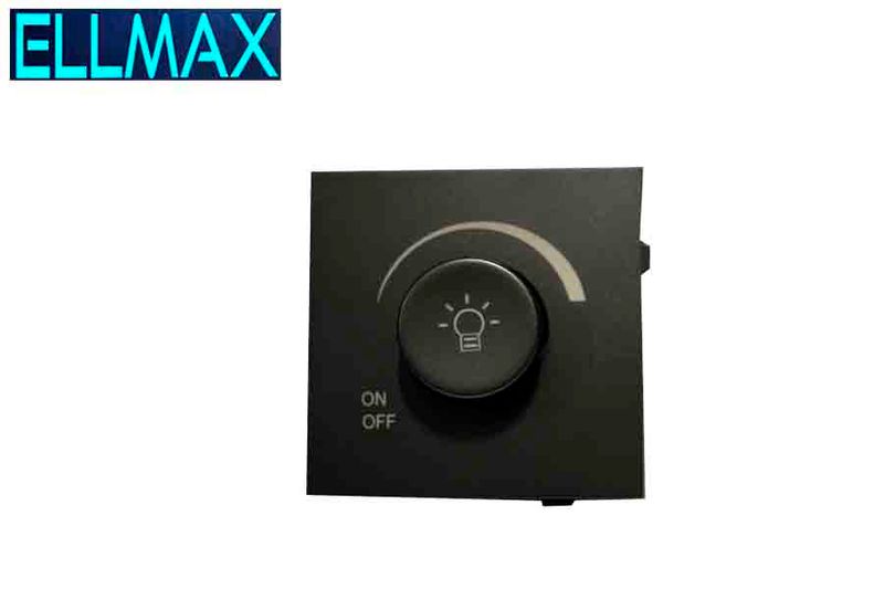 ELLMAX Անջատիչ կարգավորիչով 500W DIM թույլ սև