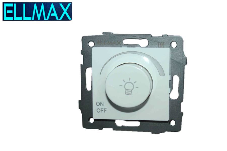ELLMAX Անջատիչ կարգավորիչով 500W 52x52 սպիտակ