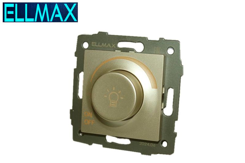 ELLMAX Անջատիչ կարգավորիչով 500W 52x52 ոսկեգույն