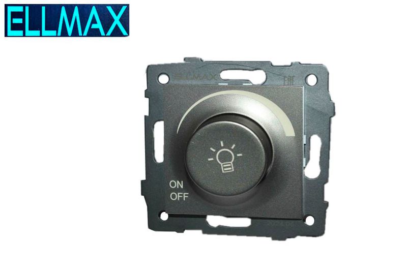 ELLMAX Անջատիչ կարգավորիչով 500W 52x52 մոխրագույն