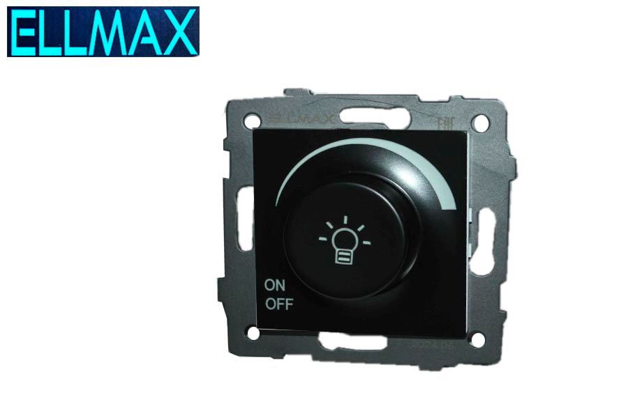 ELLMAX Անջատիչ կարգավորիչով 500W 52x52 սև
