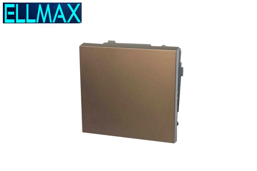 ELLMAX Անջատիչ ներքին (1 տեղ) 1G1W մոխրագույն