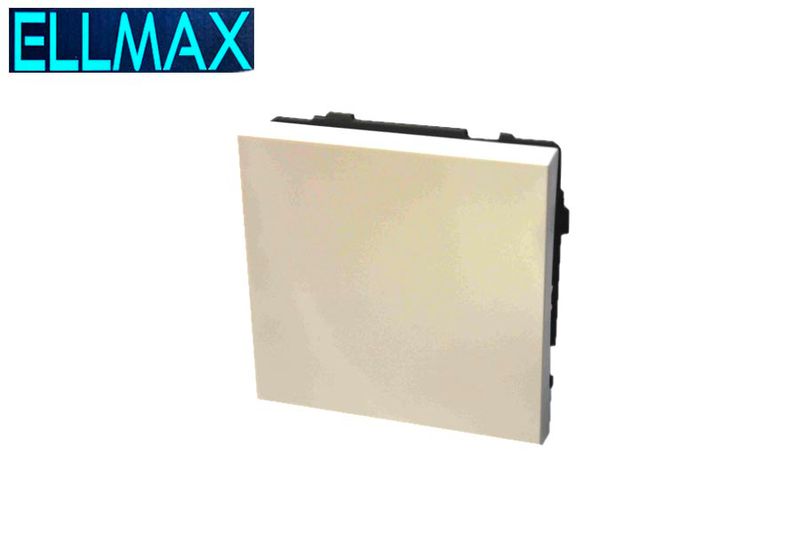 ELLMAX Անջատիչ ներքին (1 տեղ) 1G1W սպիտակ