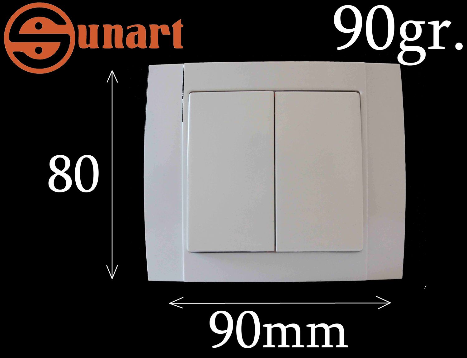 Sunart Էլ.անջատիչ ներքին SR-2504 (2 տեղ)
