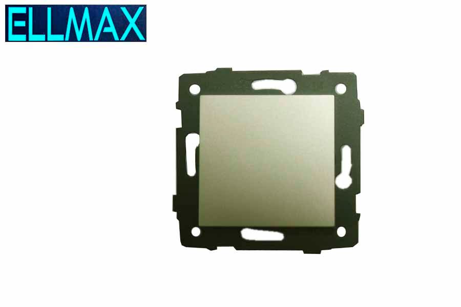 0.002 ELLMAX Անջատիչ ներքին (1 տեղ) 1G2W 52x52 ոսկեգույն