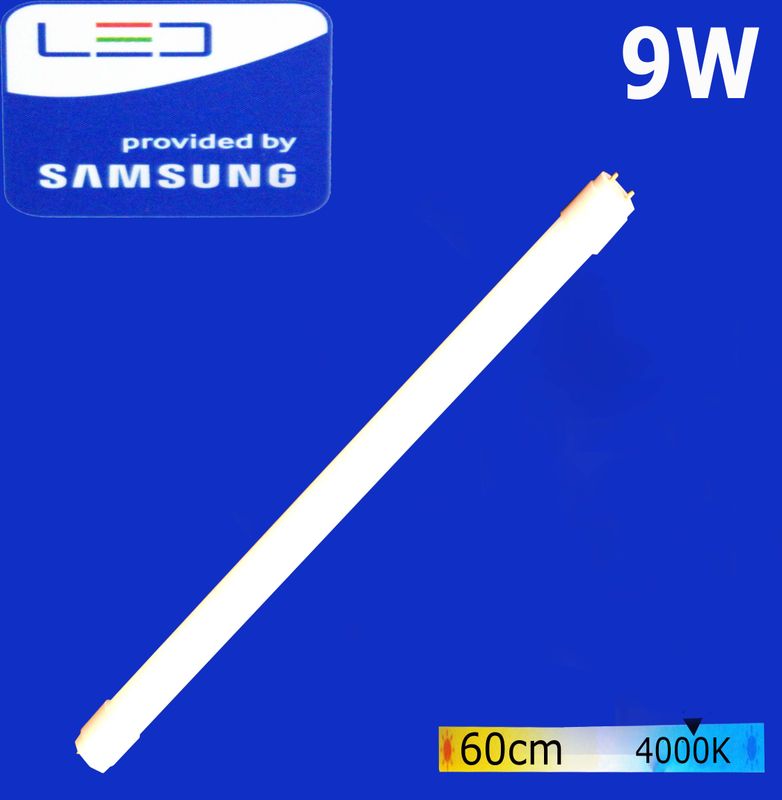 Էլ.լամպ խողովակաձև LED Wellmax 9W Neutral white (60սմ)  (T8, 4000K-G13)