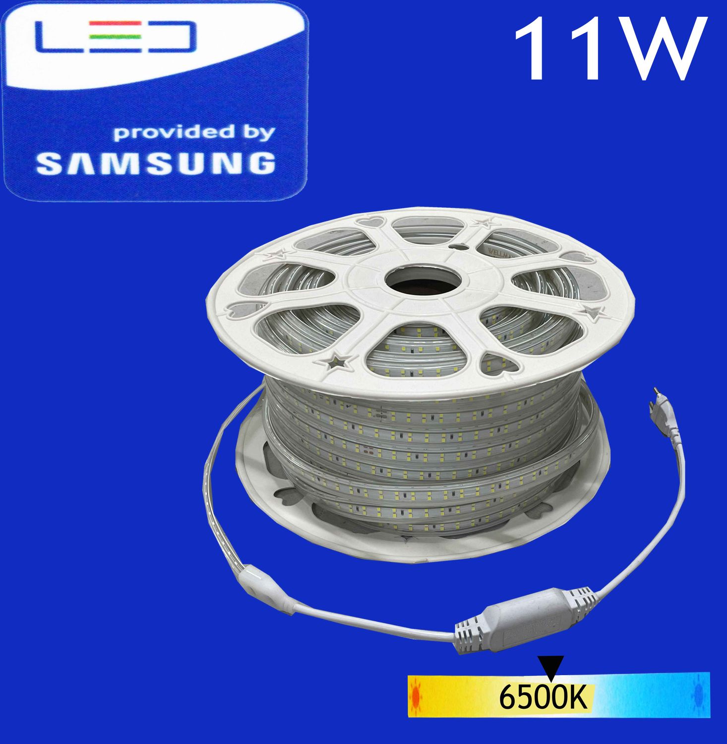 Wellmax Լուսադիոդային Led ժապավեն 11W 6500K
