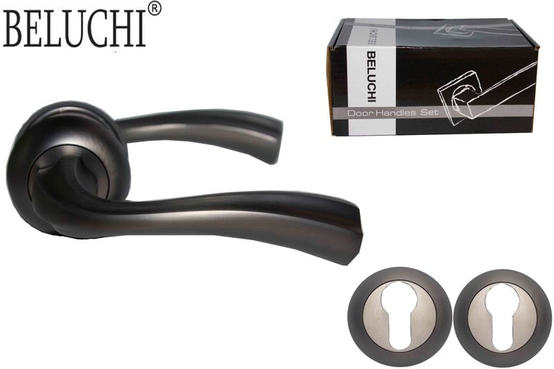 BELUCHI Դռան բռնակ 2 Կտոր 143 BK (C) 39