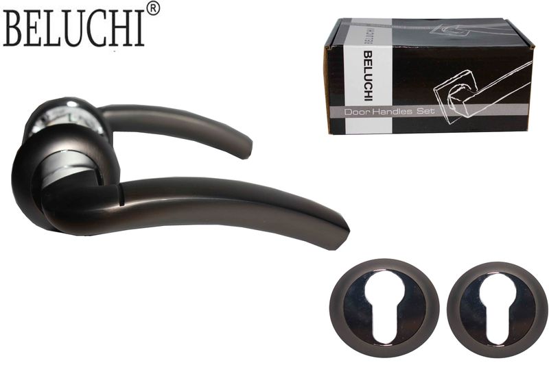 BELUCHI Դռան բռնակ 2 Կտոր 203 BK/CP (C) 89