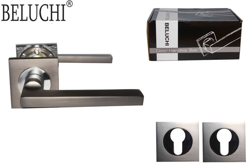 BELUCHI Դռան բռնակ 2 Կտոր քառակուսի 122 BK/CP (C) 21