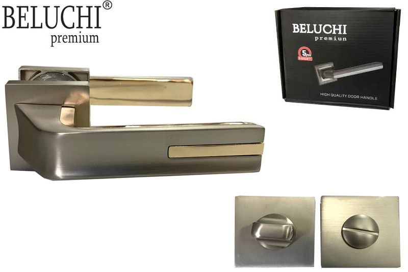 Դռան բռնակ 2 Կտոր 05 930G MSN/RGP WC Beluchi premium