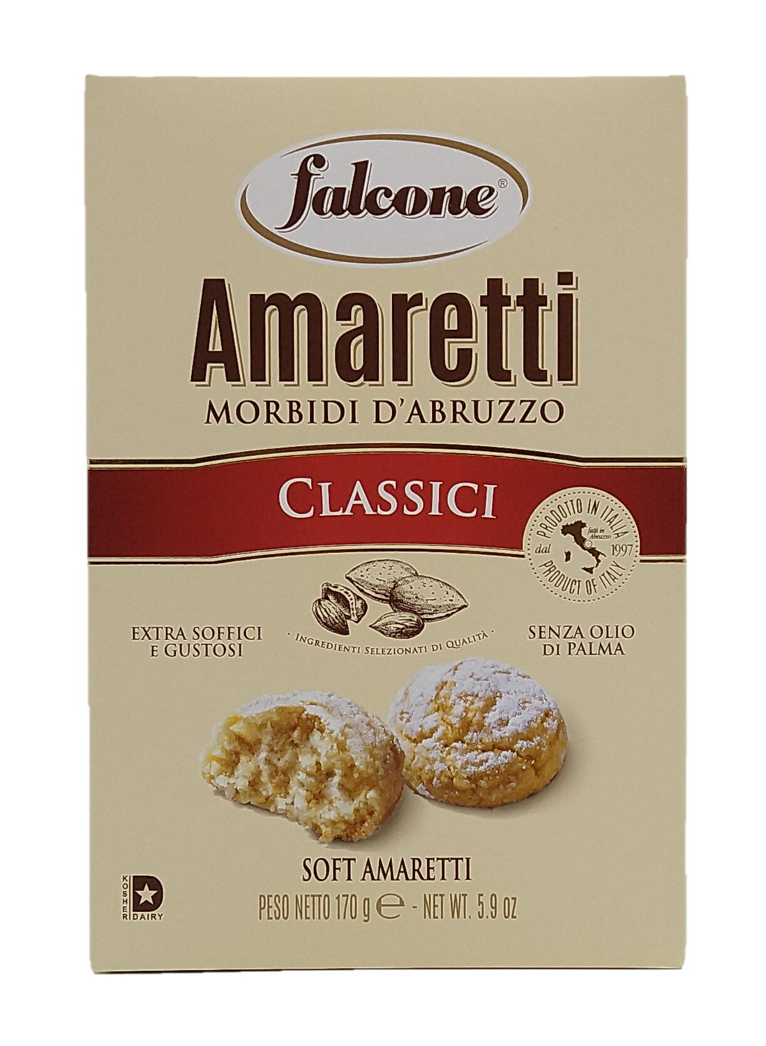 Soft Amaretti Morbidi, Mandorle  170g
