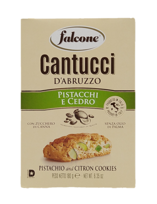 Cantucci D`Abruzzo Pistacchio e Cedro 
180g