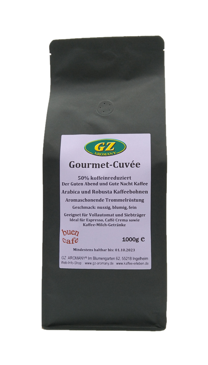 AROMANY Gourmet Cuvée Espressokaffee
Bohnen 1000g
