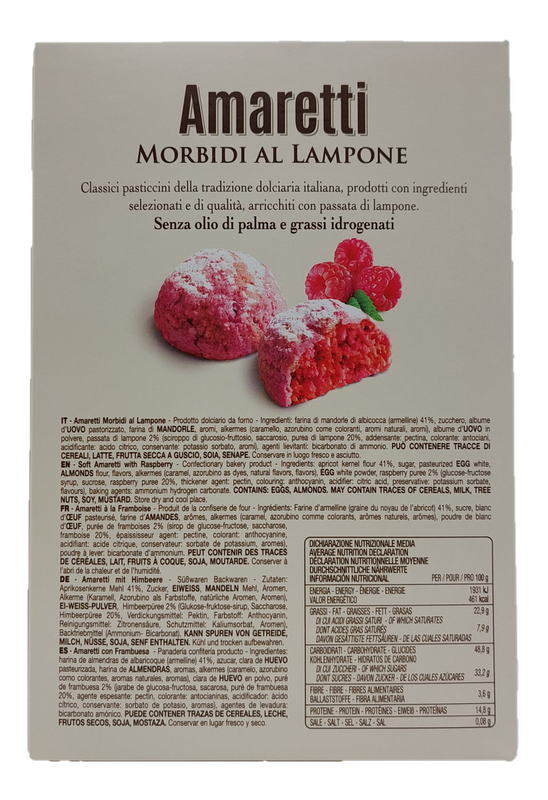Soft Amaretti Morbidi, Lampone Himbeere 170g