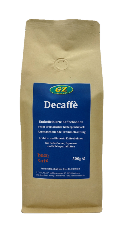 AROMANY Decaffè, entkoffeiniert 500g