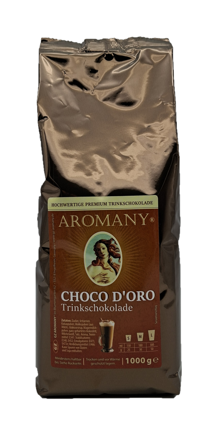 AROMANY Choco d`Oro Trinkschokolade 1000g